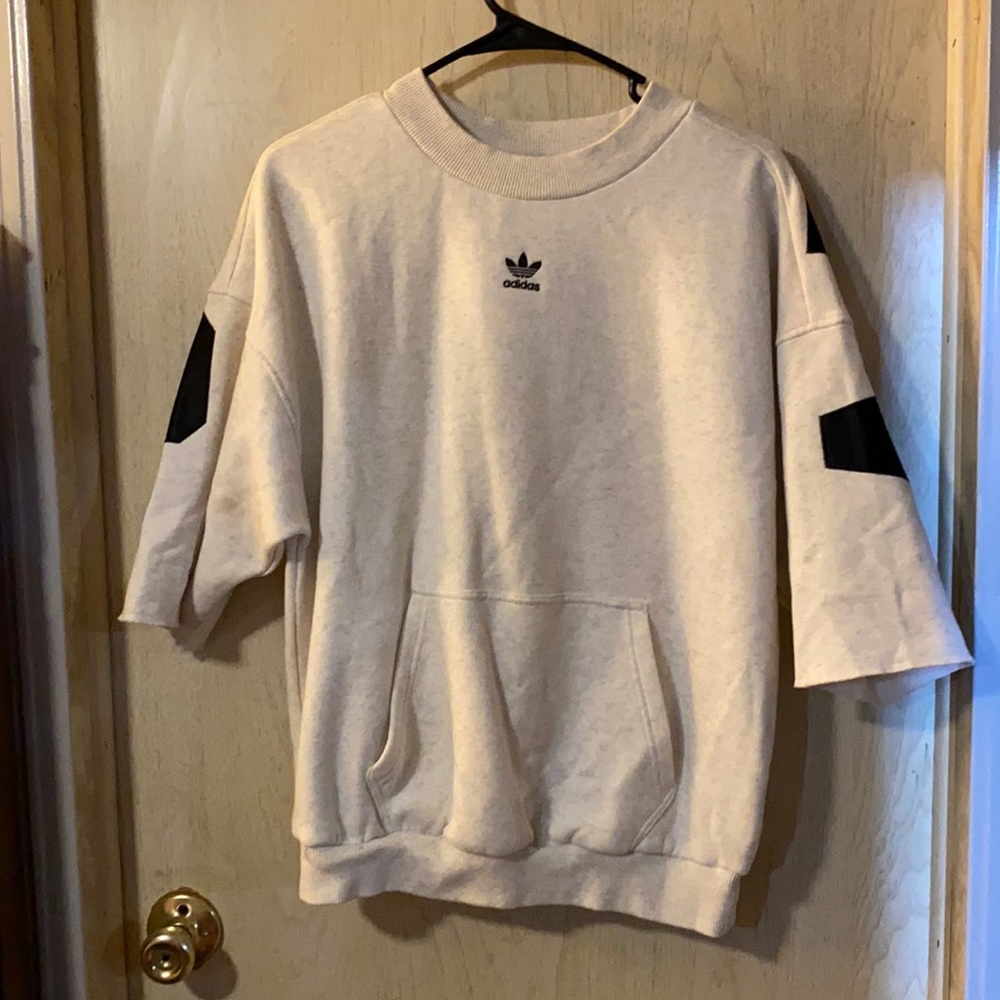 Adidas Short Sleeve Swearshirt